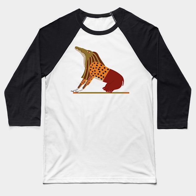 Ammit, Eater of Souls Baseball T-Shirt by ocelotlcalli